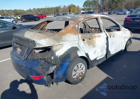 2015 Hyundai Accent Gls из США, поврежденный, VIN KMHCT4AE2FU801077